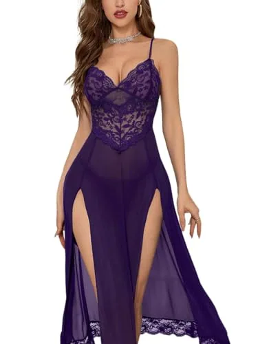 Lingerie Dress, Purple