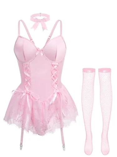 Underwire Bustier, Pink (size M)
