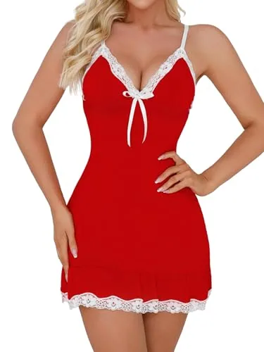 Nightgown, Red (Modal Red)